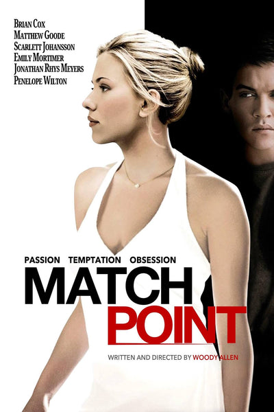 Match Point - Scarlett Johanson - Woody Allen - Hollywood English Movie Poster - Canvas Prints