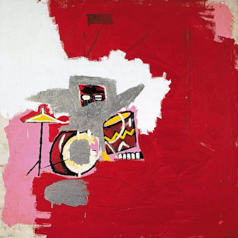 Max Roach BeBop - Jean-Michael Basquiat - Neo Expressionist Painting by Jean-Michel Basquiat