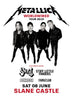 Metallica - Worldwired Tour - Slane Castle Ireland 2019 - Rock Metal Music Concert Poster - Art Prints
