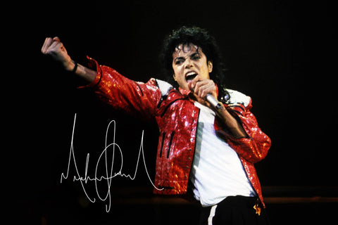 Michael Jackson - King Of Pop - Live In Concert - Music Poster - Canvas Prints