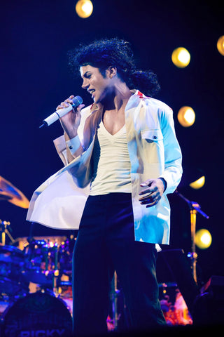 Michael Jackson - The King Of Pop - Live In Concert - Music Poster - Canvas Prints