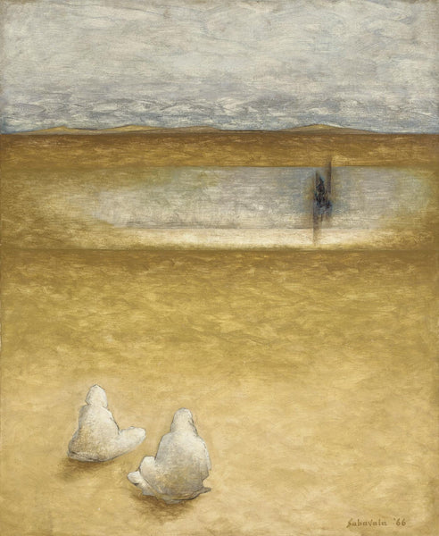 Mirage - Jehangir Sabavala - Indian Modern Masters Painting - Large Art Prints