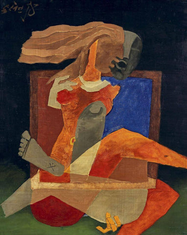 Mithuna - Maqbool Fida Husain by M F Husain