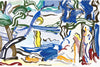 Moonscape (from The Landscape Series) - Roy Lichtenstein - Modern Pop Art Painting - Large Art Prints