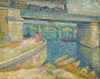 Moored  Boats - Vincent van Gogh - Painting - Life Size Posters
