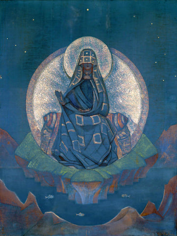 Mother Of The World - Nicholas Roerich Painting by Nicholas Roerich