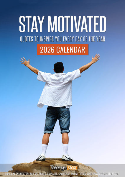 2026 Wall Calendar - Motivational Quotes