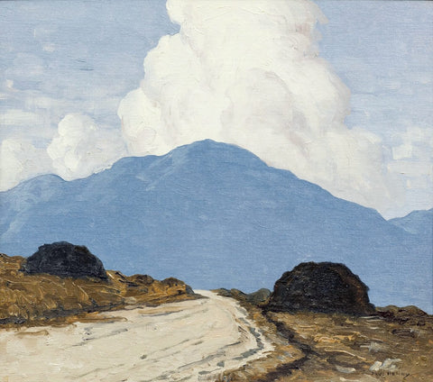 Mountain Road - Paul Henry RHA - Irish Master - Landscape Painting - Art Prints