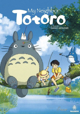 My Neighbor Totoro - Studio Ghibli - Japanaese Animated Movie Poster by Tallenge