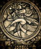 Nataraj - Lord Shiva As Divine Tandav Dancer - Contemporary Indian Painting - Canvas Prints