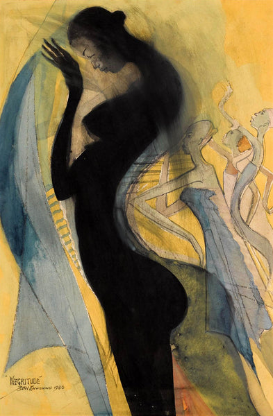 Negritude - Ben Enwonwu - Modern and Contemporary African Art Painting - Art Prints