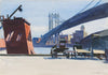New York - Edward Hopper Painting - Framed Prints