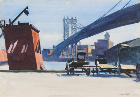 New York - Edward Hopper Painting by Edward Hopper
