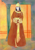 Noble Lady - Abdur Rahman Chughtai - Indian Art Painting - Posters