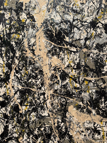 Number 2 (1950) - Jackson Pollock - Abstract Expressionism Painting - Large Art Prints by Jackson Pollock