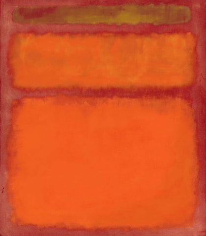 Orange Red Yellow (1961) - Mark Rothko - Colourfield Painting by Mark Rothko
