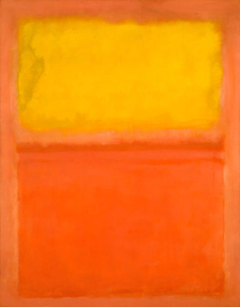 Orange and Yellow (1956) - Mark Rothko - Colourfield Painting - Framed Prints