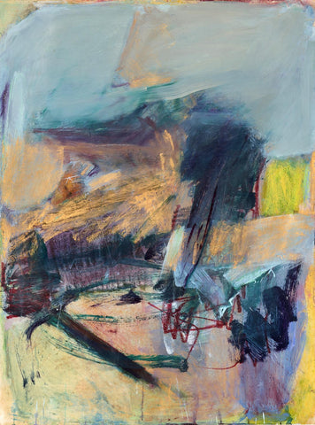 Out Of Plumb - Emily Mason - Modern Art Abstract Painting - Canvas Prints