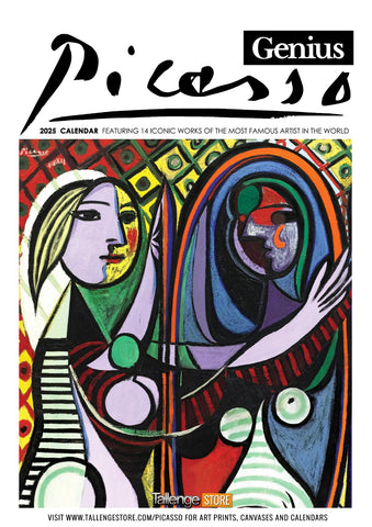 2025 Wall Calendar - Pablo Picasso - Pablo Picasso Artworks by Tallenge Store