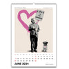 2024 Wall Calendar - Pop Art Collection