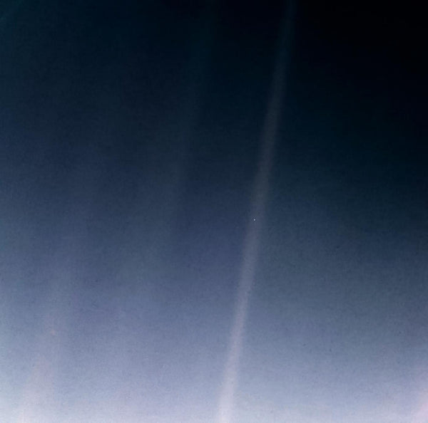 Pale Blue Dot - NASA Voyager 1990 - Life Size Posters