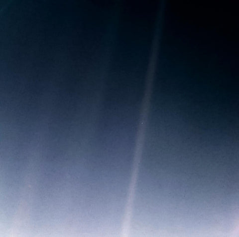 Pale Blue Dot - NASA Voyager 1990 - Life Size Posters by Tim