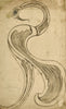 Peacock - Rabindranath Tagore Sketch Painting - Framed Prints