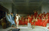 Phryne before the Areopagus (Phryne devant l'Areopage) - Jean-Léon Gérôme - Orientalist Art Painting - Framed Prints