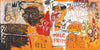 Pollo Frito (Freid Chicken) - Jean-Michael Basquiat - Neo Expressionist Masterpiece Painting - Canvas Prints