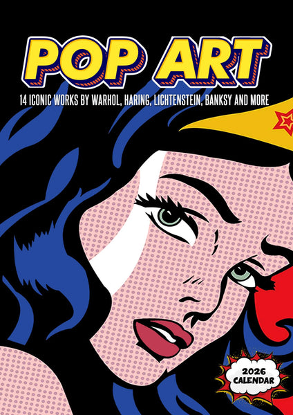 2026 Wall Calendar - Pop Art Collection
