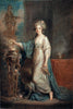 Portrait Of A Lady As A Vestal Virgin - Angelica Kauffmann R A - Neoclassical Painting - Canvas Prints