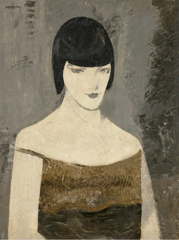 Portrait Of Ki Ki - Man Ray by Man Ray