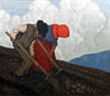 Potato Diggers - Paul Henry RHA - Irish Master - Impressionist Masterpiece Painting - Life Size Posters