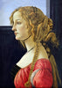 Profile Portrait of a Young Woman - Sandro Botticelli - Canvas Prints