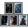Set of 10 Best of Christopher Nolan Movies- Framed Poster Paper (12 x 17 inches) each
