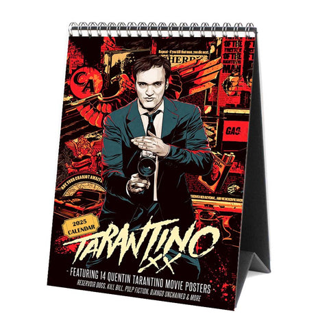 2025 Desk Calendar  - Quentin Tarantino by Tallenge Store