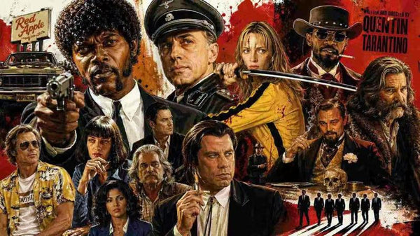 Quentin Tarantino - Favorite Characters - Canvas Prints