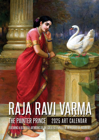 2025 Wall Calendar - Art by Indian Masters - Raja Ravi Varma by Tallenge Store