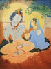 Radha Krishna - Asit Kumar Haldar -  Bengal School Of Art - Indian Painting - Art Prints