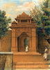 Ram Pol (Temple) - Vintage Painting Of India - Framed Prints