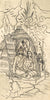 Ram Sita And Lakshman In The Dandaka Forest  - Nandalal Bose - Bengal School - Famous Indian Ramayan Painting - Large Art Prints