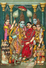 Set of 10 Best of Raja Ravi Varma Spiritual Deities Paintings - Poster Paper (12 x 17 inches) each