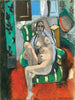 Odalisque with Green Headdress (Odalisque Coiffure Verte) - Henri Matisse - Framed Prints