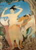 Renunciation Of Buddha - Rama Mukherji - Bengal School Art Painting - Canvas Prints