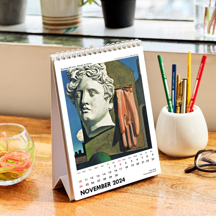 2024 Desk Calendar Surrealist Art by Tallenge Store Buy 2018 Wall
