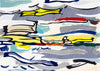 Seascape (from Landscape Series) - Roy Lichtenstein - Modern Pop Art Painting - Large Art Prints