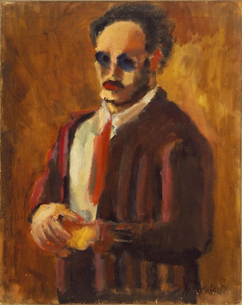 Self Portrait 1936 - Mark Rothko - Painting - Canvas Prints