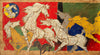 Seven Horses - Maqbool Fida Husain Painting - Posters