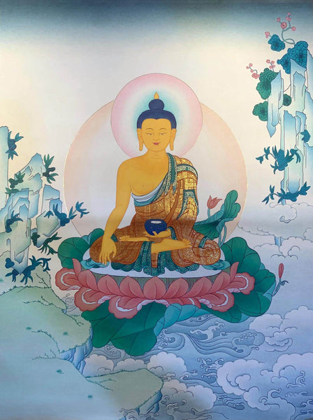 Shakyamuni Buddha - Japanese Ukiyo-e Woodblock  Painitng - Posters