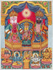 Shri Shri Jagannatha (Krishna as the Lord of the World) - c1890 -  Vintage Indian Bengal Art Painting - Art Prints